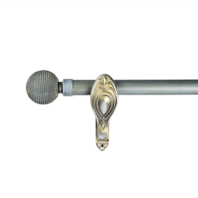 6M Length Home decoration Single Metal Pipe Curtain Rods Windows Accessories