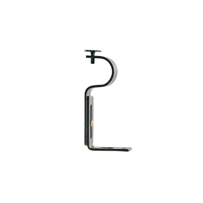 Single Metal Bracket Curtain Pole Sets 28mm Brass Pineapple Rod Brackets